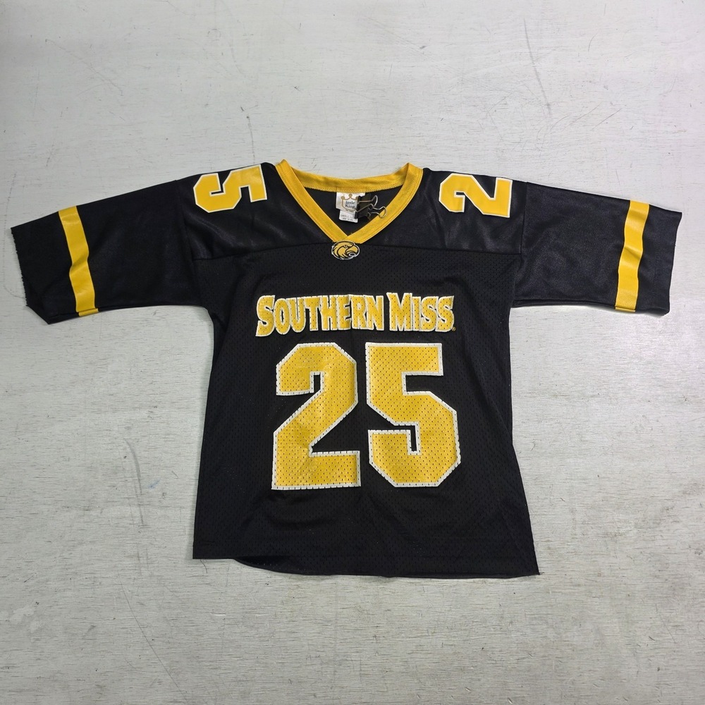Little Kings Southern Miss Golden Eagles Football Jersey Youth Sz S #25 *Read